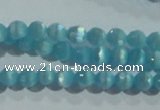 CCT324 15 inches 4mm faceted round cats eye beads wholesale