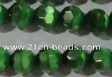 CCT380 15 inches 8mm faceted round cats eye beads wholesale