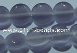 CCT490 15 inches 8mm flat round cats eye beads wholesale