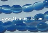 CCT612 15 inches 4*6mm oval cats eye beads wholesale