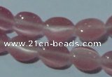 CCT633 15 inches 6*8mm oval cats eye beads wholesale