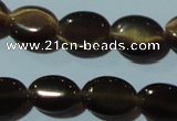 CCT638 15 inches 6*8mm oval cats eye beads wholesale