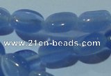 CCT640 15 inches 6*8mm oval cats eye beads wholesale