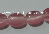 CCT664 15 inches 8*10mm oval cats eye beads wholesale