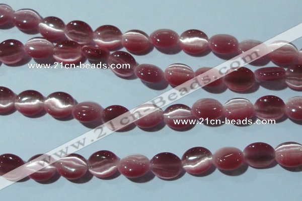 CCT666 15 inches 8*10mm oval cats eye beads wholesale