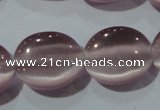 CCT693 15 inches 10*12mm oval cats eye beads wholesale