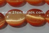 CCT695 15 inches 10*12mm oval cats eye beads wholesale