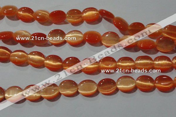 CCT695 15 inches 10*12mm oval cats eye beads wholesale