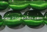 CCT705 15 inches 10*12mm oval cats eye beads wholesale