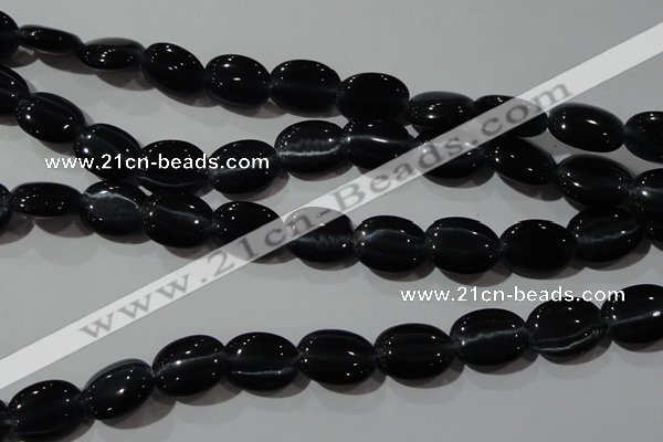 CCT707 15 inches 10*12mm oval cats eye beads wholesale