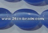 CCT730 15 inches 10*14mm oval cats eye beads wholesale