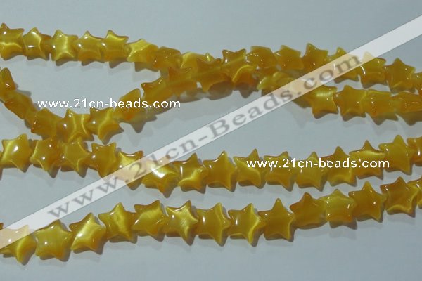 CCT867 15 inches 10mm star cats eye beads wholesale