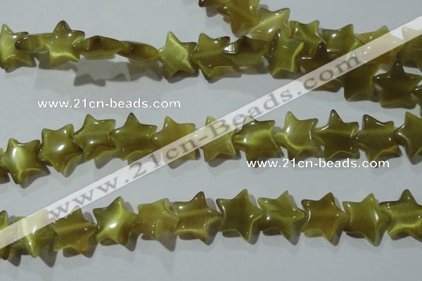 CCT892 15 inches 12mm star cats eye beads wholesale