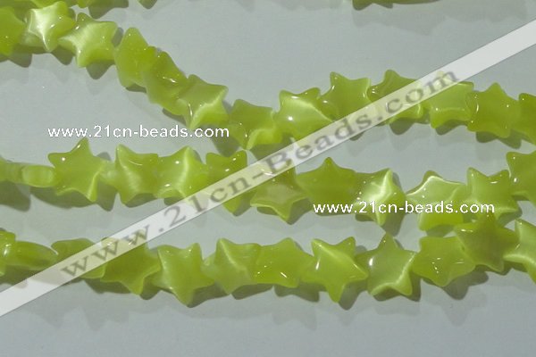 CCT893 15 inches 12mm star cats eye beads wholesale