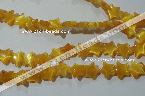 CCT894 15 inches 12mm star cats eye beads wholesale