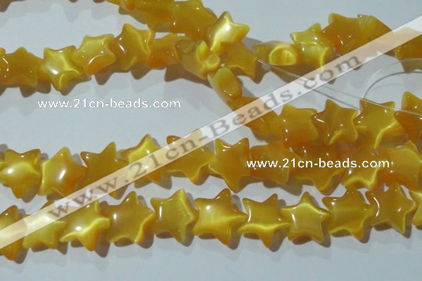 CCT895 15 inches 12mm star cats eye beads wholesale