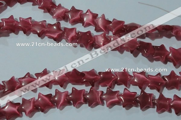 CCT897 15 inches 12mm star cats eye beads wholesale