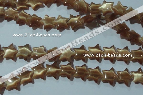 CCT898 15 inches 12mm star cats eye beads wholesale