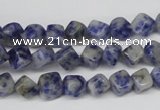 CCU109 15.5 inches 6*6mm cube sodalite gemstone beads wholesale