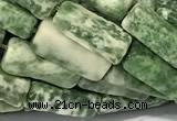 CCU1145 15 inches 4*13mm cuboid jade beads