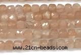 CCU1324 15 inches 2.5mm faceted cube suntone beads