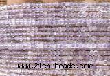CCU1601 15 inches 2.5mm faceted cube lavender amethyst beads
