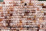 CCU1616 15 inches 2.5mm faceted cube red quartz beads