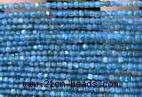 CCU1654 15 inches 2.5mm faceted cube apatite gemstone beads