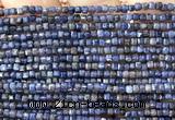 CCU1678 15 inches 2.5mm faceted cube sapphire gemstone beads
