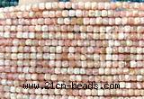 CCU1723 15 inches 2.5mm faceted cube rhodochrosite gemstone beads