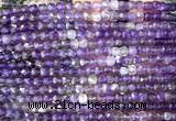 CCU1804 15 inches 4mm faceted cube amethyst gemstone beads