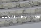 CCU302 15.5 inches 4*4mm cube white howlite beads wholesale