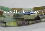 CCU526 15.5 inches 4*13mm cuboid mixed gemstone beads wholesale