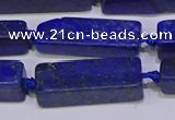 CCU620 15.5 inches 8*20mm - 10*30mm cuboid lapis lazuli beads