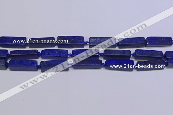 CCU620 15.5 inches 8*20mm - 10*30mm cuboid lapis lazuli beads