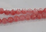 CCY100 15.5 inches 4mm round cherry quartz beads wholesale