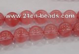 CCY103 15.5 inches 10mm round cherry quartz beads wholesale