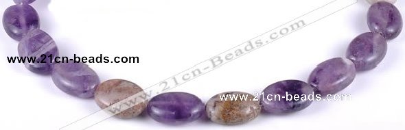 CDA01 13*18mm oval dogtooth amethyst quartz beads Wholesale