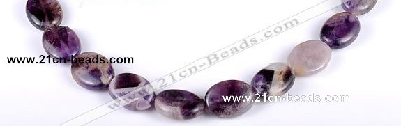 CDA02 15*20mm oval dogtooth amethyst quartz beads Wholesale