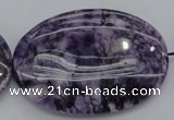 CDA305 15.5 inches 35*50mm oval dyed dogtooth amethyst beads