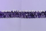 CDA354 15.5 inches 12mm round matte dogtooth amethyst beads