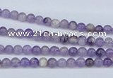 CDA50 15.5 inches 4mm round dogtooth amethyst beads wholesale