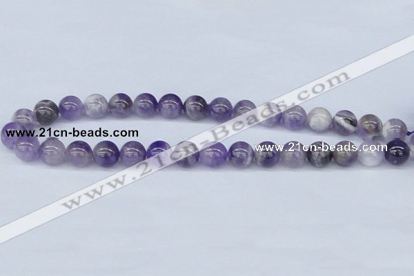 CDA54 15.5 inches 12mm round dogtooth amethyst beads wholesale