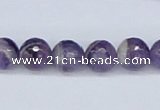 CDA60 15.5 inches 10mm faceted round dogtooth amethyst beads