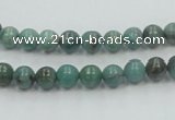 CDB01 15.5 inches 6mm round natural new dragon blood jasper beads