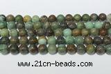 CDB106 15.5 inches 10mm round new dragon blood jasper beads wholesale
