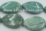 CDB22 22*30mm flat teardrop natural new dragon blood jasper beads