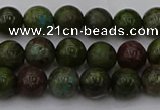 CDB300 15.5 inches 4mm round dragon blood jasper beads wholesale