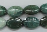 CDB35 15.5 inches 13*18mm oval new dragon blood jasper beads