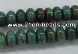 CDB39 15.5 inches 6*10mm rondelle new dragon blood jasper beads